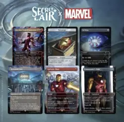 Secret Lair Drop: Secret Lair x Marvel's Iron Man - Rainbow Foil Edition - Image 1