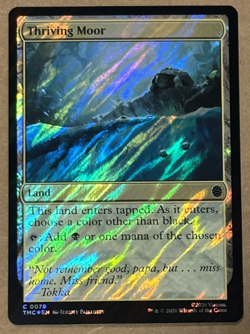 MTG Teenage Mutant Ninja Turtles Eternal-Legal, Thriving Moor - Surge Foil - Image 1