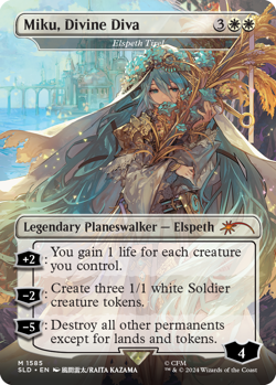 MTG Secret Lair x Hatsune Miku: Electric Entourage - Non-Foil - Image 2
