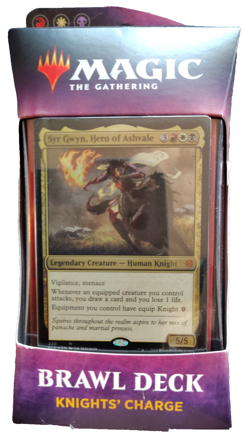 Knights Charge (Brawl Deck) Magic the Gathering Throne of Eldraine Sealed New - Image 1