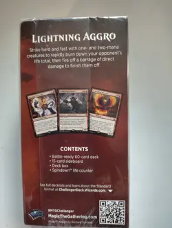 2019 Magic The Gathering Challenger Deck LIGHTNING AGGRO - Image 2