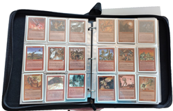 Magic the Gathering Vintage Old School Mix Collection - BINDER (storage find) - Image 3