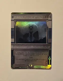 MTG Avatar of Woe Masterpiece Series: Amonkhet Invocations Foil NM FREE Shipping - Image 1