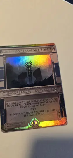 MTG Avatar of Woe Masterpiece Series: Amonkhet Invocations Foil NM FREE Shipping - Image 3