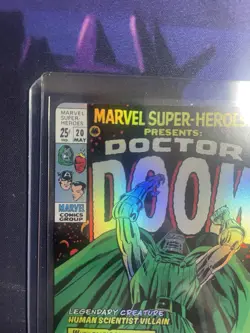 MTG Doctor Doom Classic Comic Cover FOIL #394 Marvel Super Heroes MSH NM Magic - Image 2