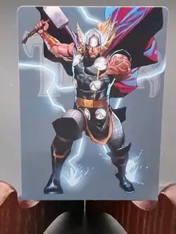 Thor, God of Thunder Art Card Art Series: Marvel Super Heroes MTG Regular NM - Image 1