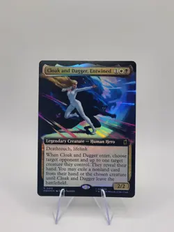 Cloak and Dagger, Entwined (Extended Art) Marvel Super Heroes Foil - Image 1