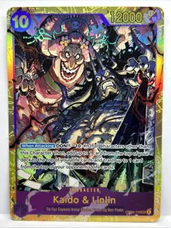 Kaido & Linlin OP08-119 Two Legends Foil One Piece SEC💎 - Image 1