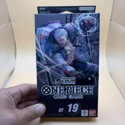One Piece TCG Black Smoker Starter Deck ST-19 Brand BanDai Namco New Sealed - Image 1