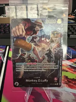 One Piece TCG OP05-060 Monkey D Luffy PSA Magazine Exclusive Promo, New Sealed - Image 1