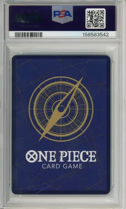One Piece Graded: Shanks OP06-007 Special Alternate Art (2025) PSA 10 - Image 2
