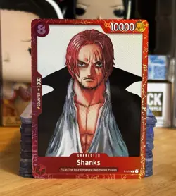 Shanks One Piece TCG - P-016 - Premium Card Collection Film Red - Image 1