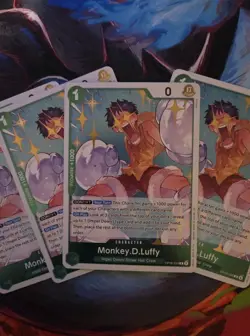 4x Monkey.D.Luffy | OP16-034 | The Time Of Battle | One Piece TCG Playset - Image 1