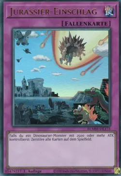 yugioh 1x Jurassier-Einschlag BLMM-DE175 ULTRA 1AUFLAGE DEUTSCH - Image 1
