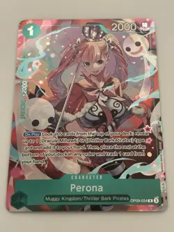 Perona OP09-034 Extra Booster: One Piece Heroines Edition Foil - Image 1