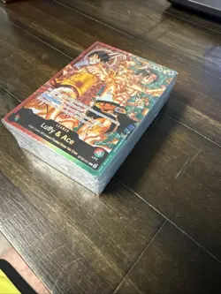 ONE PIECE TCG: (ST-30) Starter Deck EX: Luffy & Ace BRICK ONLY Sealed No Pack - Image 1