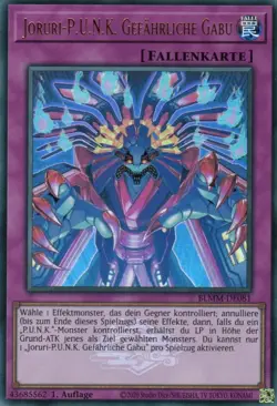 yugioh 1x Joruri-P.U.N.K. Gefahrliche Gabu BLMM-DE081 ULTRA 1AUFLAGE DEUTSCH - Image 1