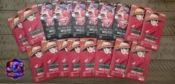 18x One Piece TCG Hanger Sleeves Lot OP-13 & OP-16 Sealed (12 OP13 + 6 OP16) - Image 3