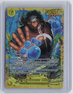 Bartholomew Kuma OP12-119 Secret Rare Legacy of the Master One Piece Near Mint - Image 1