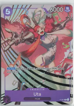 Uta P031 Premium Card Collection 031 One Piece Promotion Cards One Piece NM - Image 1