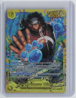 Bartholomew Kuma OP12-119 Secret Rare Legacy of the Master One Piece Near Mint - Image 1