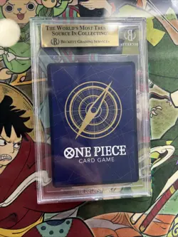 2025 ONE PIECE OP11 MONKEY D LUFFY 3RD ANNIVERSARY SILVER OP05-119 BGS 9.5 - Image 2