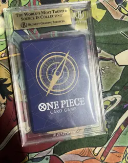 2025 ONE PIECE OP11 MONKEY D LUFFY 3RD ANNIVERSARY SILVER OP05-119 BGS 9.5 - Image 3