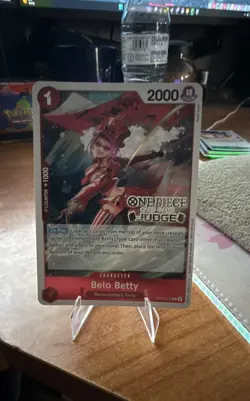 Belo Betty (Judge Pack Vol. 3) OP05-015 One Piece Promotion Cards Foil - Image 1