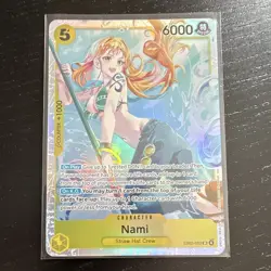 Namco One Piece Card Game Nami EB03-053 SR Full Art Foil EN 6000 - Image 1