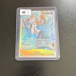 Namco One Piece Card Game Nami EB03-053 SR Full Art Foil EN 6000 - Image 3