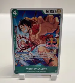 Monkey.D.Luffy (Red Bull Double Don!!) PRB02-005 One Piece Promotion Cards - Image 1