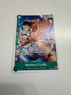 Monkey.D.Luffy (Red Bull Double Don!!) PRB02-005 One Piece Promotion Cards - Image 3