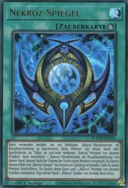 yugioh 1x Nekroz-Spiegel BLMM-DE165 ULTRA 1AUFLAGE DEUTSCH - Image 1