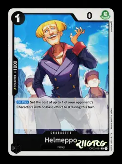 Helmeppo OP03-091 Pillars of Strength NM One Piece - Image 1