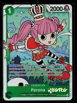 Perona OP12-034 SR Legacy of the Master One Piece NM - Image 1