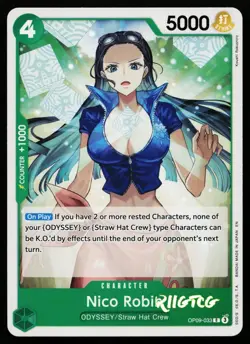 Nico Robin (Reprint) OP09-033 Premium Booster -The Best- Vol. 2 One Piece NM - Image 1