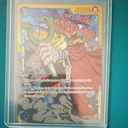 Bandai Sogeking OP03-122 Pillars of Strength SEC Alt Art Foil 6000 7c ENG - Image 1