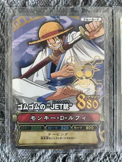 2009 One Piece Carddass Onepy Berry Match Luffy Zoro Gold Stamp MMSW JC020 JC027 - Image 4