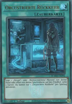 yugioh 1x Orcustrierte Ruckkehr BLMM-DE096 ULTRA 1AUFLAGE DEUTSCH - Image 1