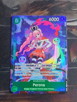 One Piece Perona - OP14-033 (Alternate Art) The Azure Sea's Seven Foil - Image 1