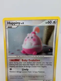 Happiny 14/17 Holo POP Series 8 Pokemon Card TCG - LP - Image 2