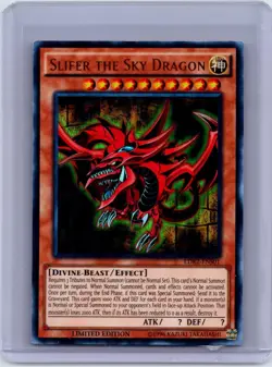 Slifer the Sky Dragon LDK2-ENS01 Legendary Decks II Yu-Gi-Oh Limited LP - Image 1