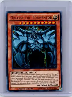 Obelisk the Tormentor LDK2-ENS02 Legendary Decks II Yu-Gi-Oh Limited NM - Image 1
