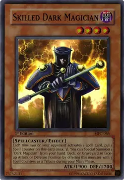 YuGiOh - 1st Edition Skilled Dark Magician [MFC - MFC-065] - Super Rare/NM - Image 1