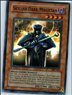 YuGiOh - 1st Edition Skilled Dark Magician [MFC - MFC-065] - Super Rare/NM - Image 2