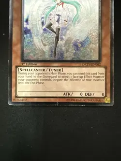 Yugioh! DREV-EN002 Effect Veiler Ultimate Rare 1st Edition- MP - Image 3