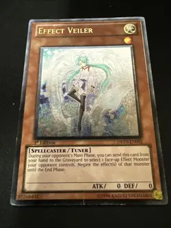 Yugioh! DREV-EN002 Effect Veiler Ultimate Rare 1st Edition- MP - Image 4