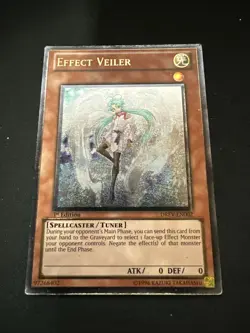Yugioh! DREV-EN002 Effect Veiler Ultimate Rare 1st Edition- MP - Image 2