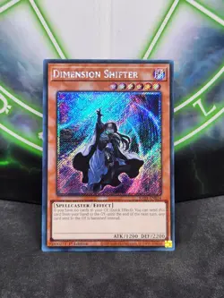 Yugioh Dimension Shifter RA01-EN014 Platinum Secret Rare 1st Edition NM - Image 1