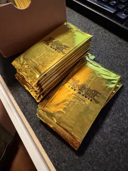 Lot of 90 New Sealed YU-GI-OH! The Movie Gold Pack PROMO 2004 - Image 1